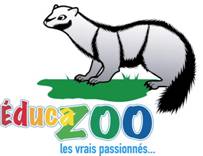 A picture of the logo for the zoo.