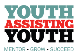 A logo for youth assisting youths.