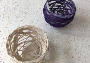 Bowls made of string